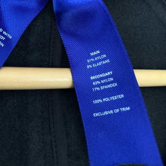 KIT AND ACE Black Hooded Shell Jacket with Waist Belt - Picture 5 of 5